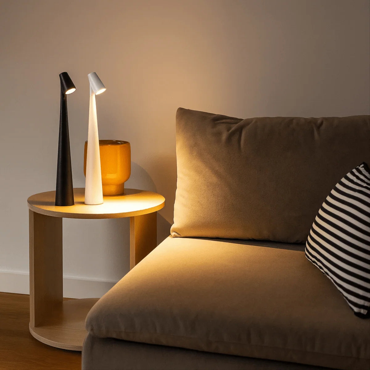 Table Lamp LED Rechargeable Cordless Stepless Dimming USB-C