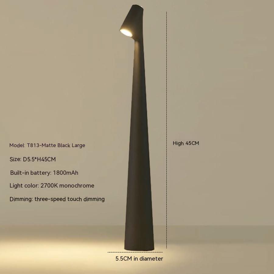 Table Lamp LED Rechargeable Cordless Stepless Dimming USB-C