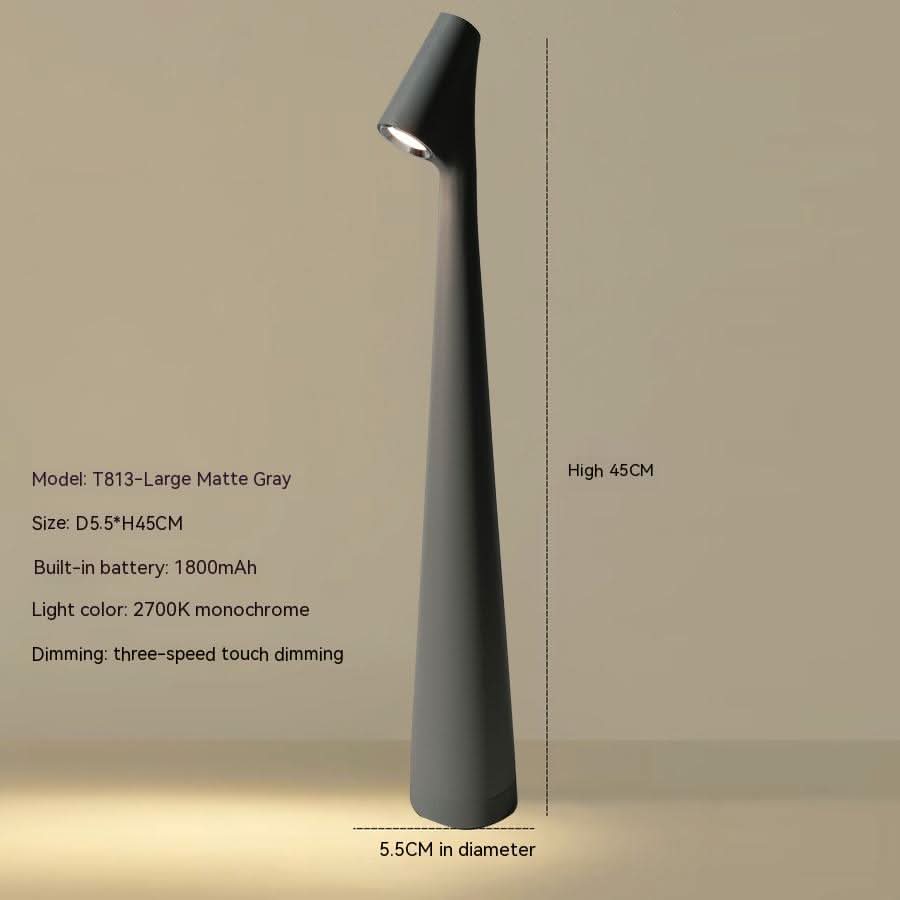 Table Lamp LED Rechargeable Cordless Stepless Dimming USB-C