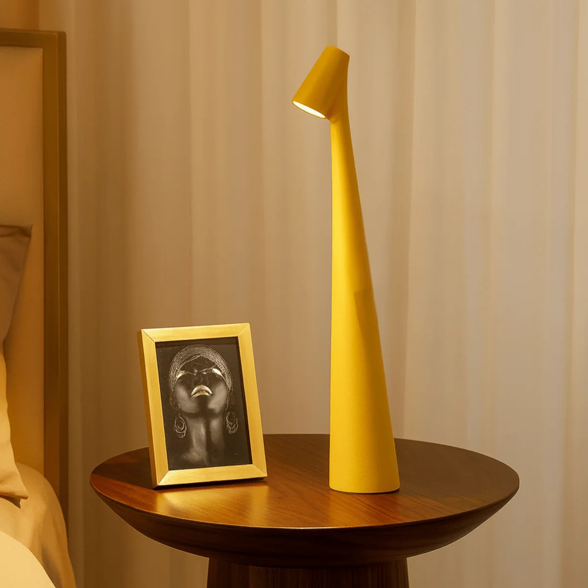 Table Lamp LED Rechargeable Cordless Stepless Dimming USB-C