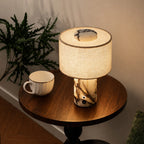 Table Lamp Marble Base Touch Control Rechargeable & Plug-In