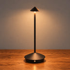 Table Lamp Mushroom Design Cordless Rechargeable Touch Dimming