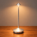 Table Lamp Mushroom Design Cordless Rechargeable Touch Dimming