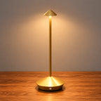 Table Lamp Mushroom Design Cordless Rechargeable Touch Dimming