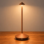 Table Lamp Mushroom Design Cordless Rechargeable Touch Dimming