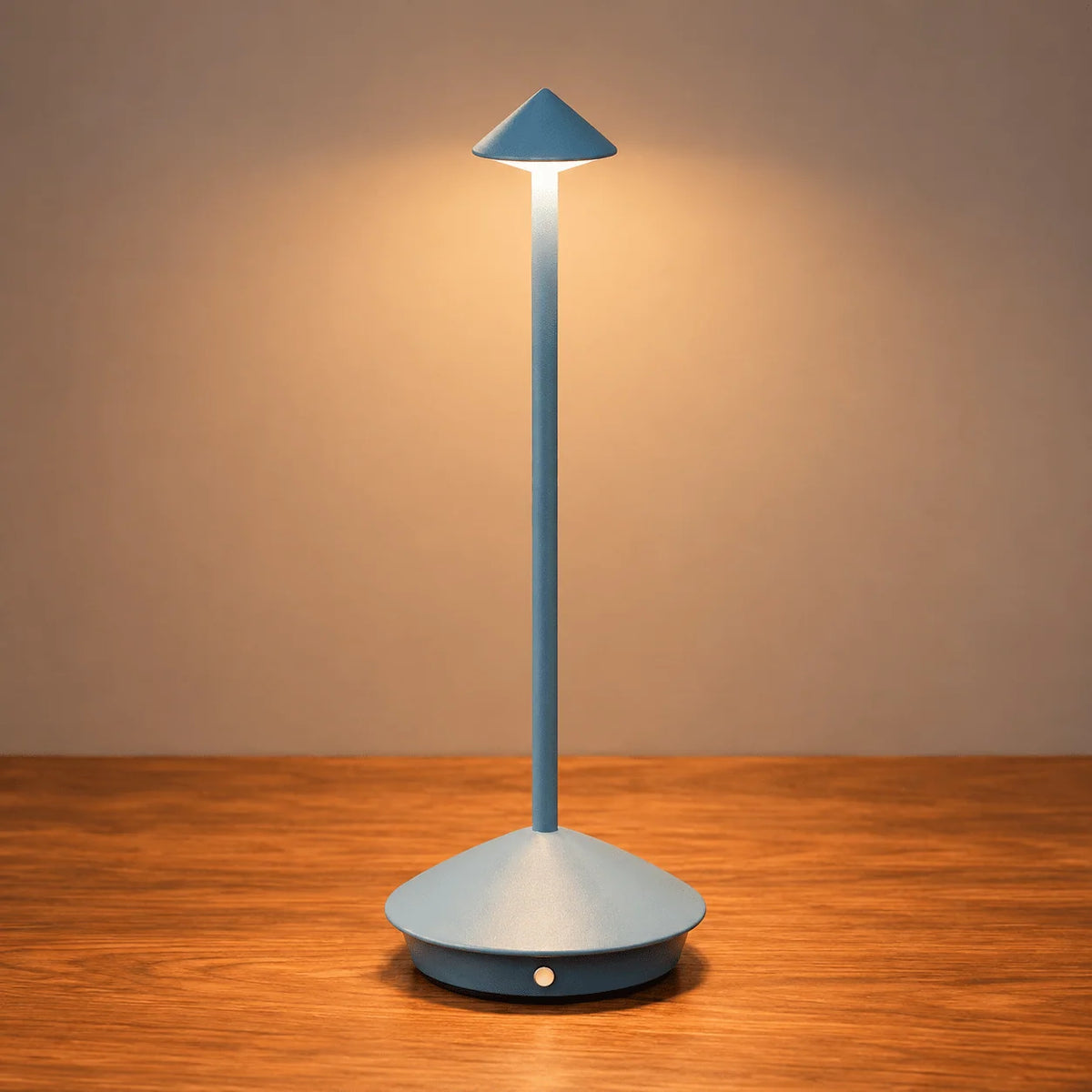 Table Lamp Mushroom Design Cordless Rechargeable Touch Dimming