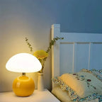 Table Lamp Mushroom Design Three Adjustable Light Modes Soft Diffused Lighting