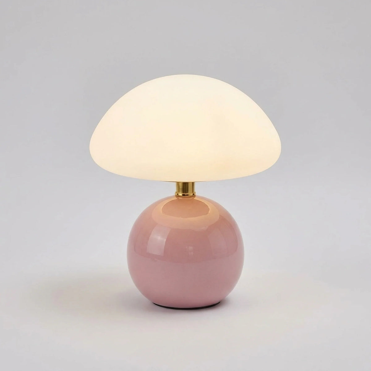 Table Lamp Mushroom Design Three Adjustable Light Modes Soft Diffused Lighting