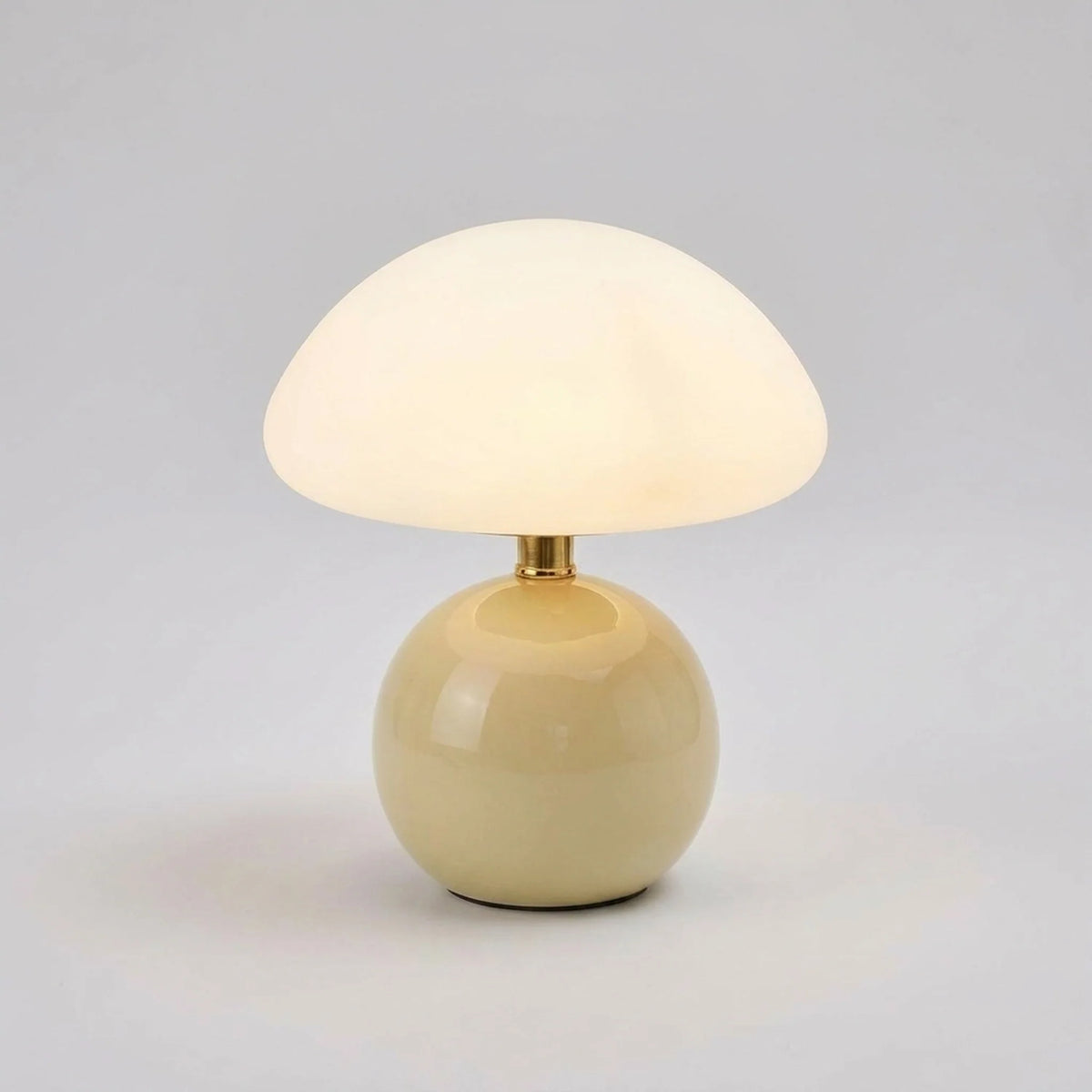 Table Lamp Mushroom Design Three Adjustable Light Modes Soft Diffused Lighting