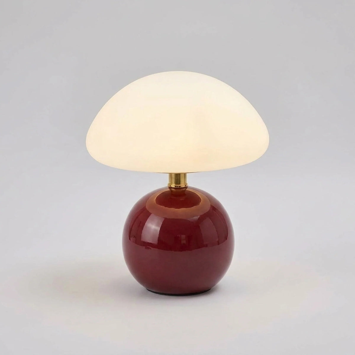 Table Lamp Mushroom Design Three Adjustable Light Modes Soft Diffused Lighting