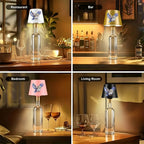 Table Lamp Rechargeable Touch Dimming Three Color Modes