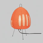 Table Lamp Rice Paper Shade Warm Diffused Light