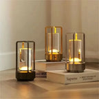 Table Lamp Touch-Control Rechargeable Three Color Temperatures