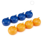 Tabletop Curling Game Vinyl Surface 8 Stones & Magnetic Pushers