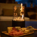 Tabletop Fireplace Bioethanol Smoke-Free Real Flames