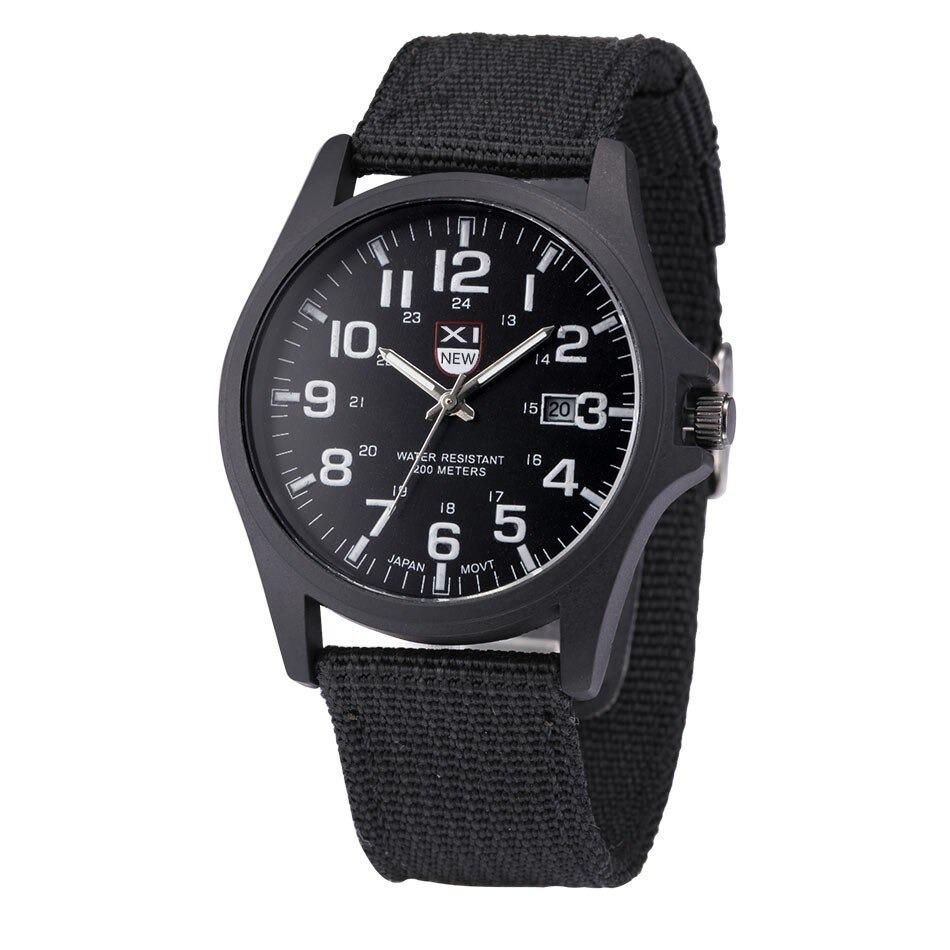 Tactical Watch 50m Water Resistant LED Backlight