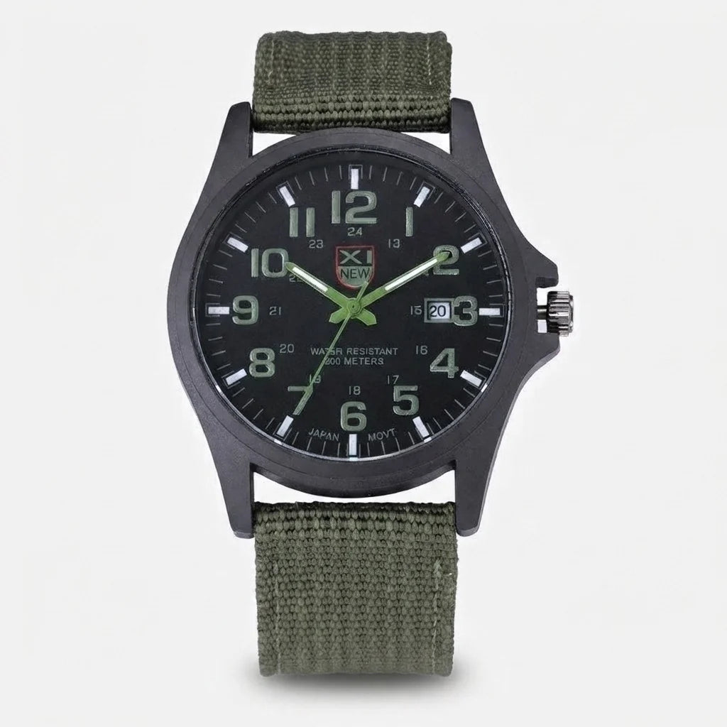 Tactical Watch 50m Water Resistant LED Backlight