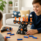 Target Shooting Game Foam Blaster Moving Targets