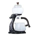 Tea Set Animal-Design Ceramic Stand & Heat-Resistant Glass
