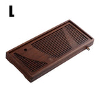 Tea Tray Bamboo Surface Removable Top