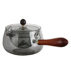 Teapot Heat-Resistant Glass Rotating Design 16.9 Oz