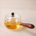 Teapot Heat-Resistant Glass Rotating Design 16.9 Oz