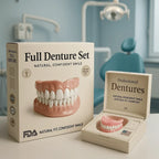 Temporary Dental Veneers Moldable Reusable Upper & Lower Set