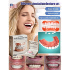 Temporary Dental Veneers Moldable Reusable Upper & Lower Set