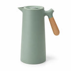 Thermal Carafe Stainless Steel Glass-Lined Wooden Handle