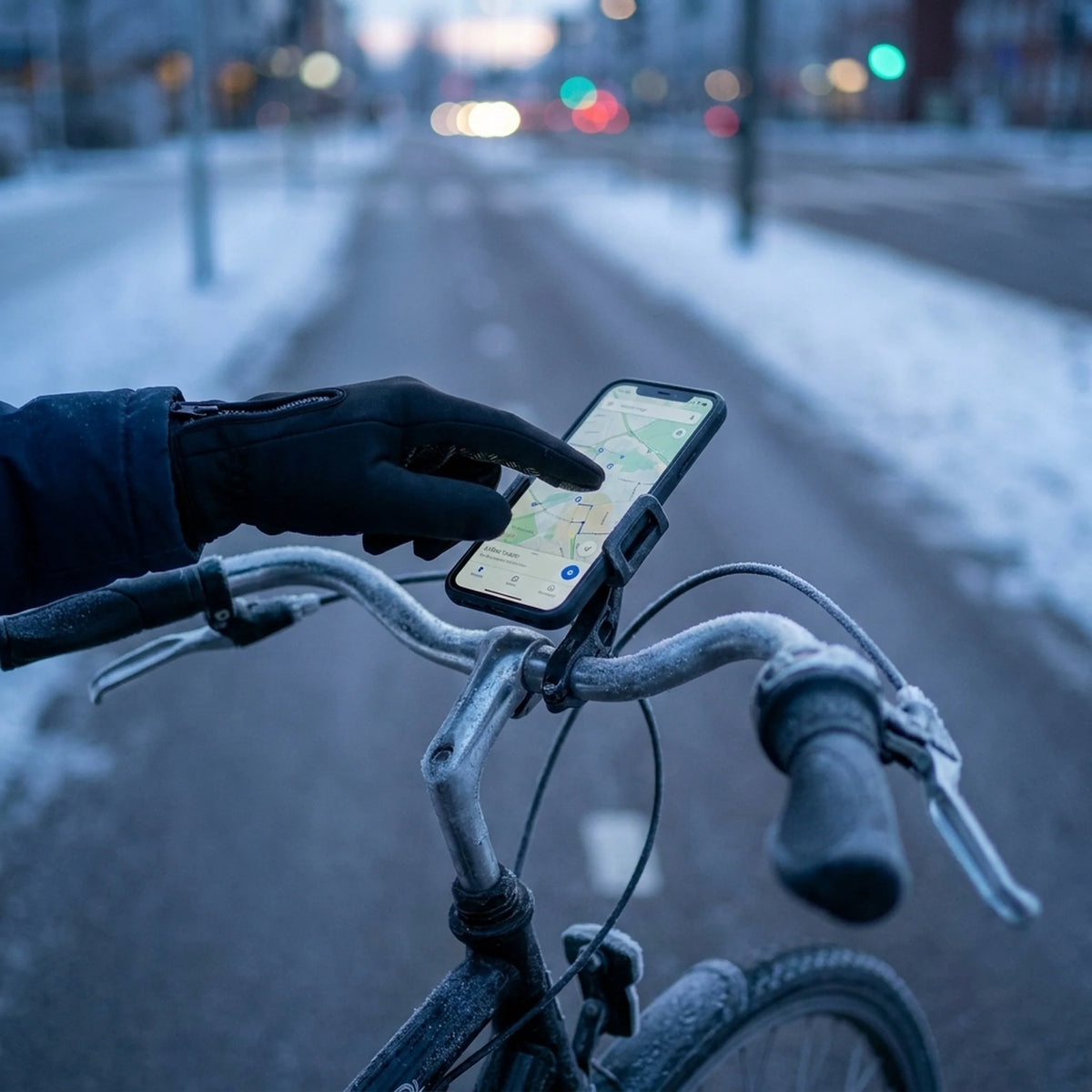 Thermal Gloves Windproof Touchscreen Non-Slip Grip