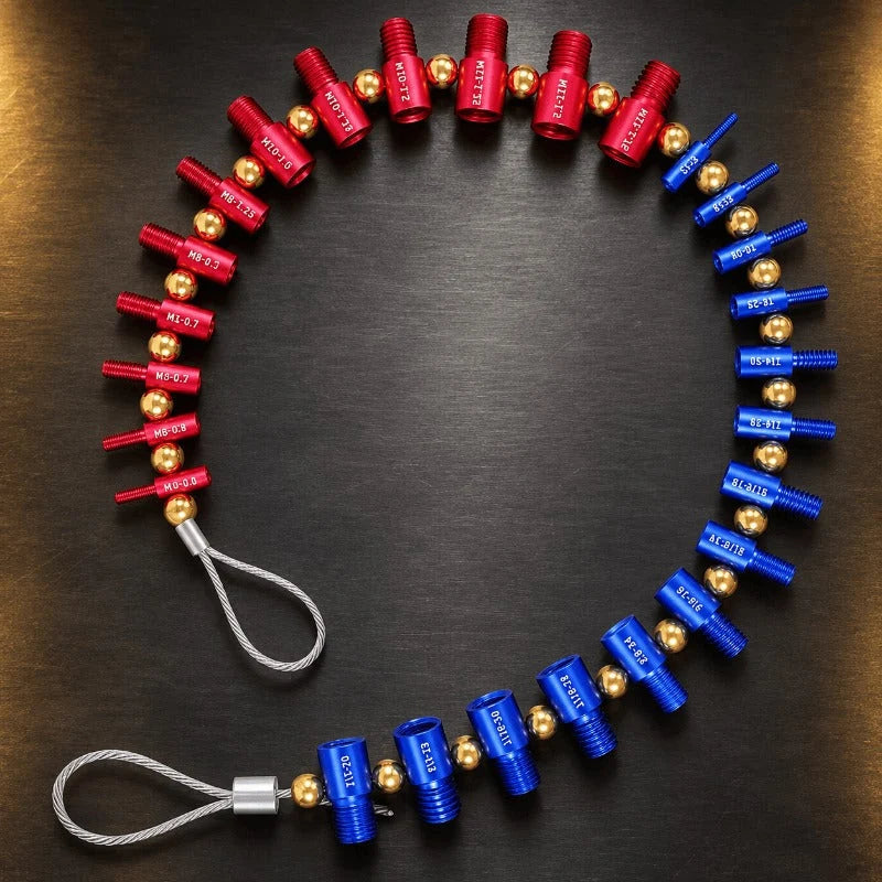 Thread Checker 26-Piece Metric & Imperial Set