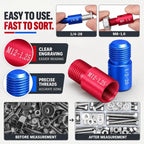 Thread Checker 26-Piece Metric & Imperial Set
