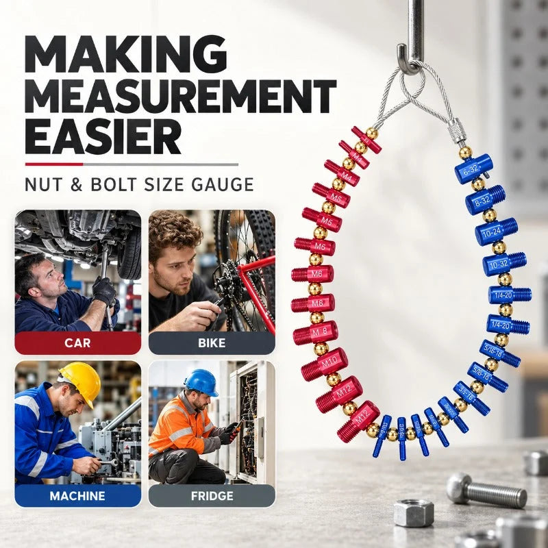 Thread Checker 26-Piece Metric & Imperial Set