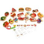 Threading Toy Caterpillar Wooden Large Beads