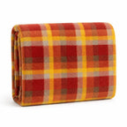 Throw Blanket Checkered Microfiber Thermal Fleece Machine Washable