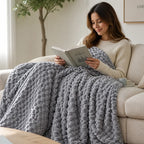 Throw Blanket Microfiber Quilted Machine Washable