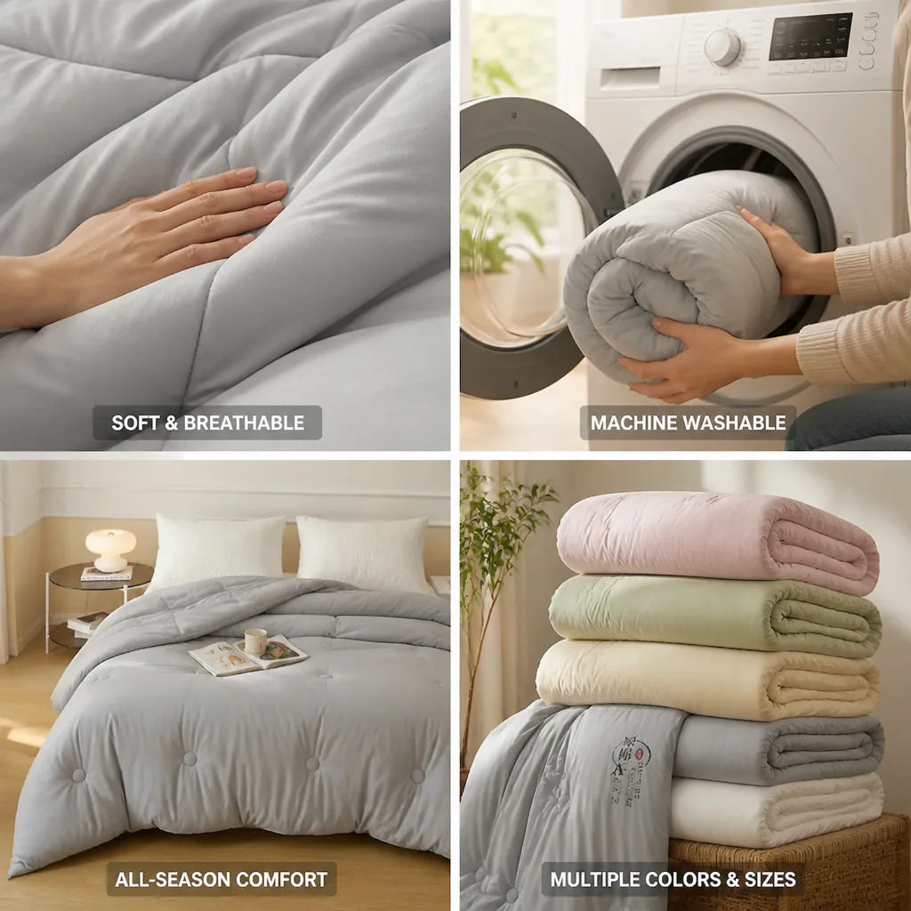 Throw Blanket Oversized Soft Microfiber Machine Washable