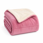 Throw Blanket Plush Flannel Fleece Machine Washable