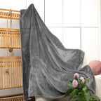 Throw Blanket Plush Velvet Machine-Washable Cozy Warmth