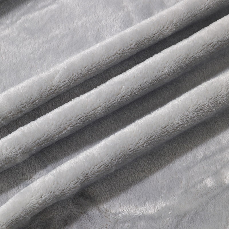 Throw Blanket Plush Velvet Machine-Washable Cozy Warmth