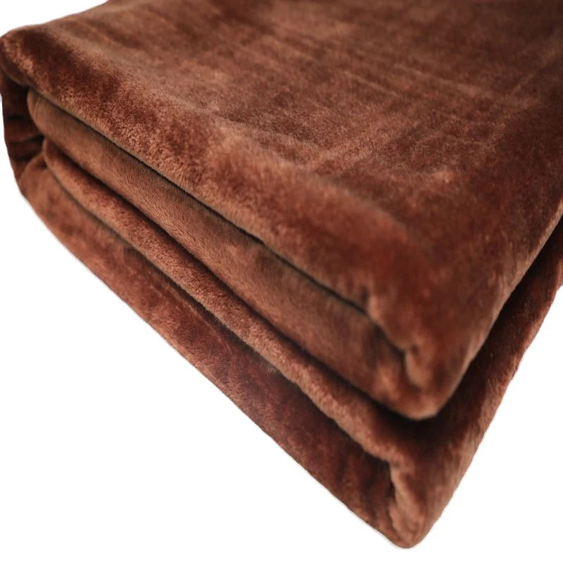 Throw Blanket Plush Velvet Machine-Washable Cozy Warmth