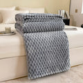Throw Blanket Quilted Microfiber Super Soft Machine Washable