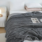 Throw Blanket Quilted Microfiber Super Soft Machine Washable