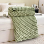 Throw Blanket Quilted Microfiber Super Soft Machine Washable