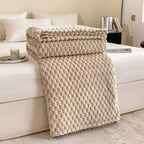 Throw Blanket Quilted Microfiber Super Soft Machine Washable
