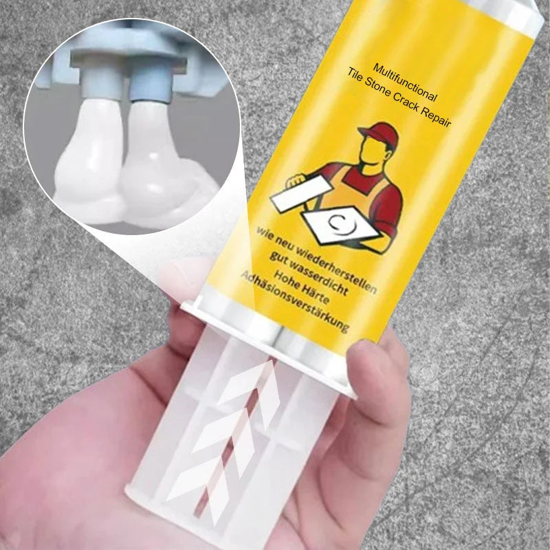 Tile & Stone Repair Kit Six Color Pigments Quick-Drying