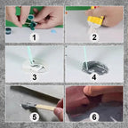 Tile & Stone Repair Kit Six Color Pigments Quick-Drying