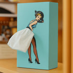 Tissue Box Flying Skirt Design Open-Top Access Compact Lightweight Build