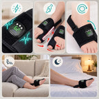 Toe Correction Bandage Rechargeable EMS Aluminum Splint & Adjustable Straps