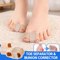 Toe Separators Thin Padded Silicone Dual Thickness